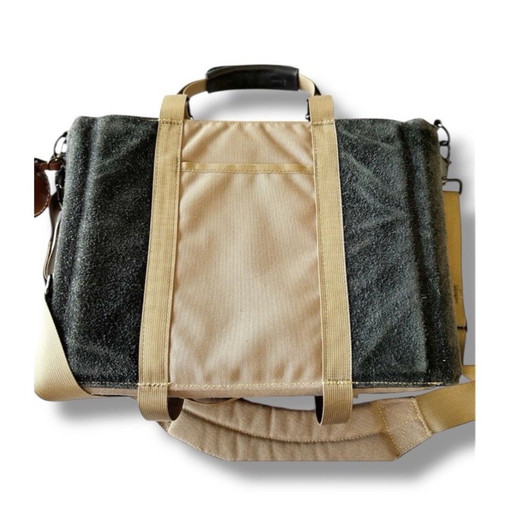 Shaun Jackson Design Khaki Lapdog Laptop Bag Mobile Workstation Work On The Go